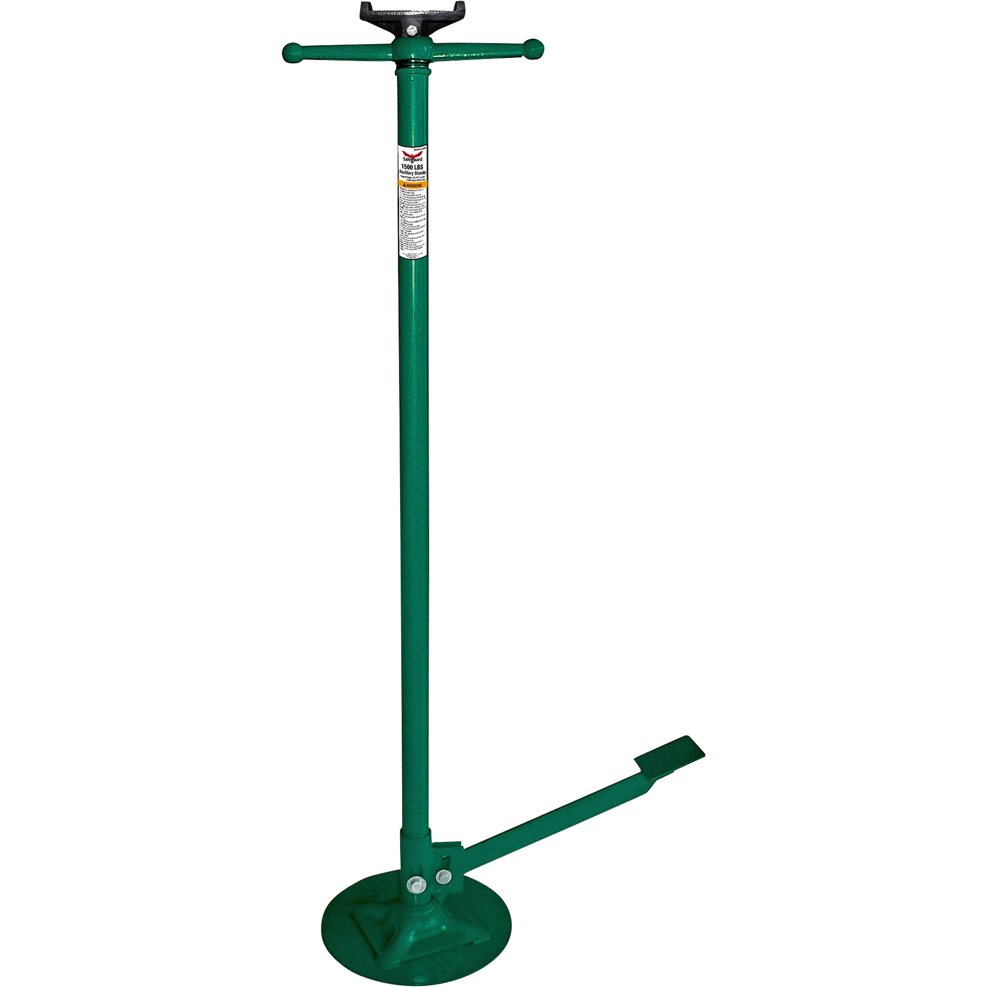 Safeguard 3/4-Ton Auxiliary Stand with Foot Pedal, Model# 63008